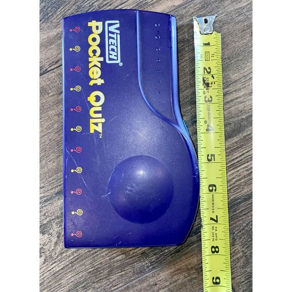 Vintage 1995 VTech Talking Pocket Quiz 1000 Trivia Item # 972196-VII 80-14900 Te - Picture 4 of 5